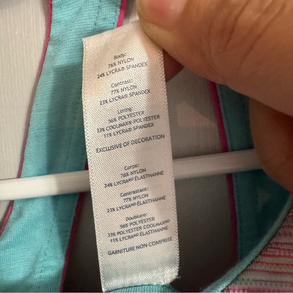 Ivivva Pink Summer Tank Top Size 12 - Picture 4 of 7